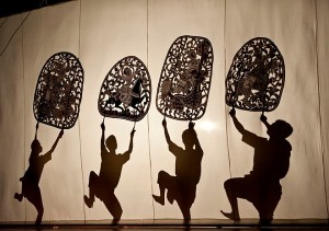  The Shadow Dance in Cambodia is different from one of Thai in many aspects.