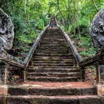 High stair of Wat Banan Temple