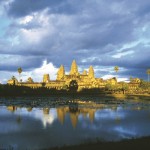 Unique beauty of Angkor Wat in wet season