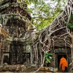 Ancient feature of Angkor temples