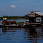 Daily life on Tonle Sap Lake